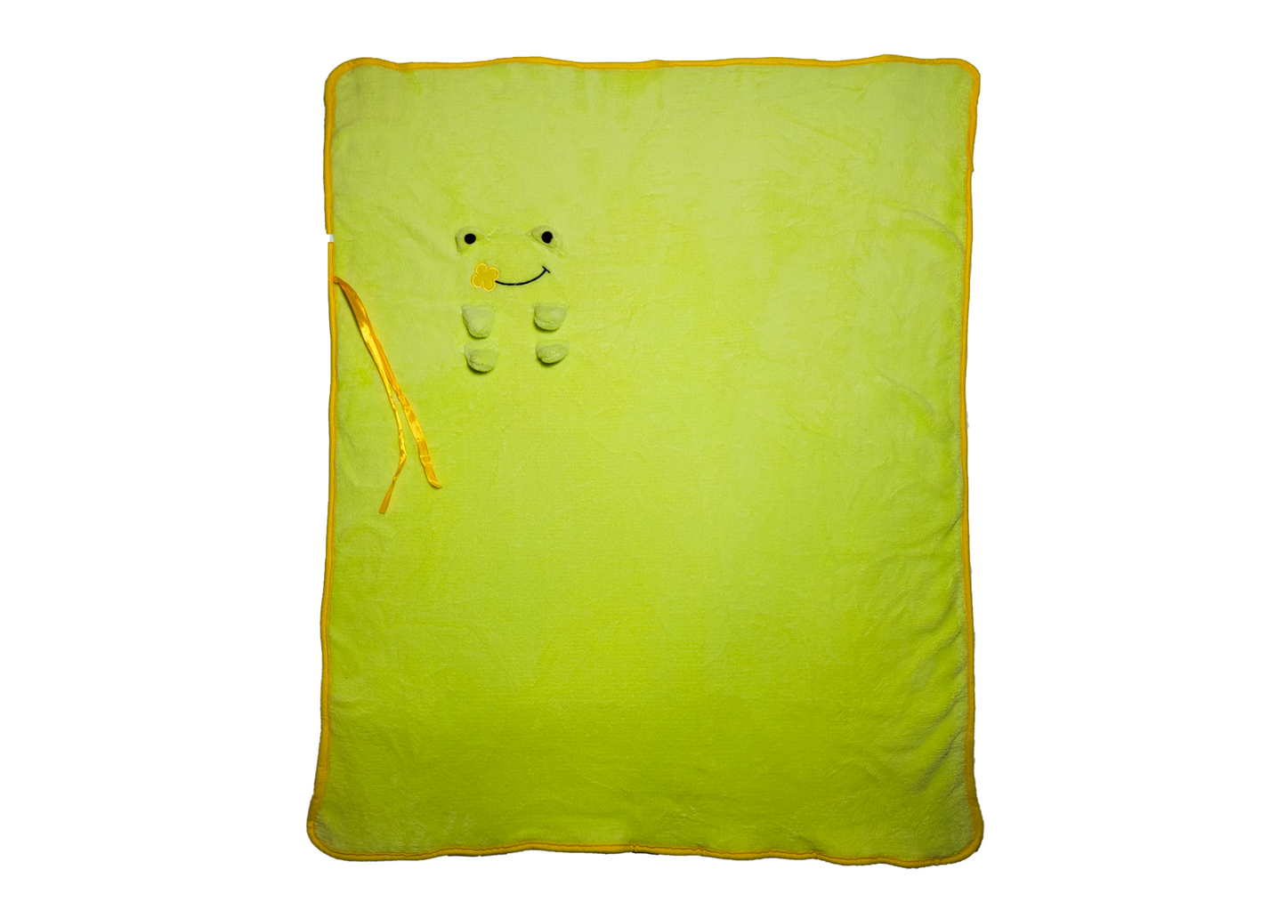 2-in-1 Soft Plush Blanket Plush Toy Frog