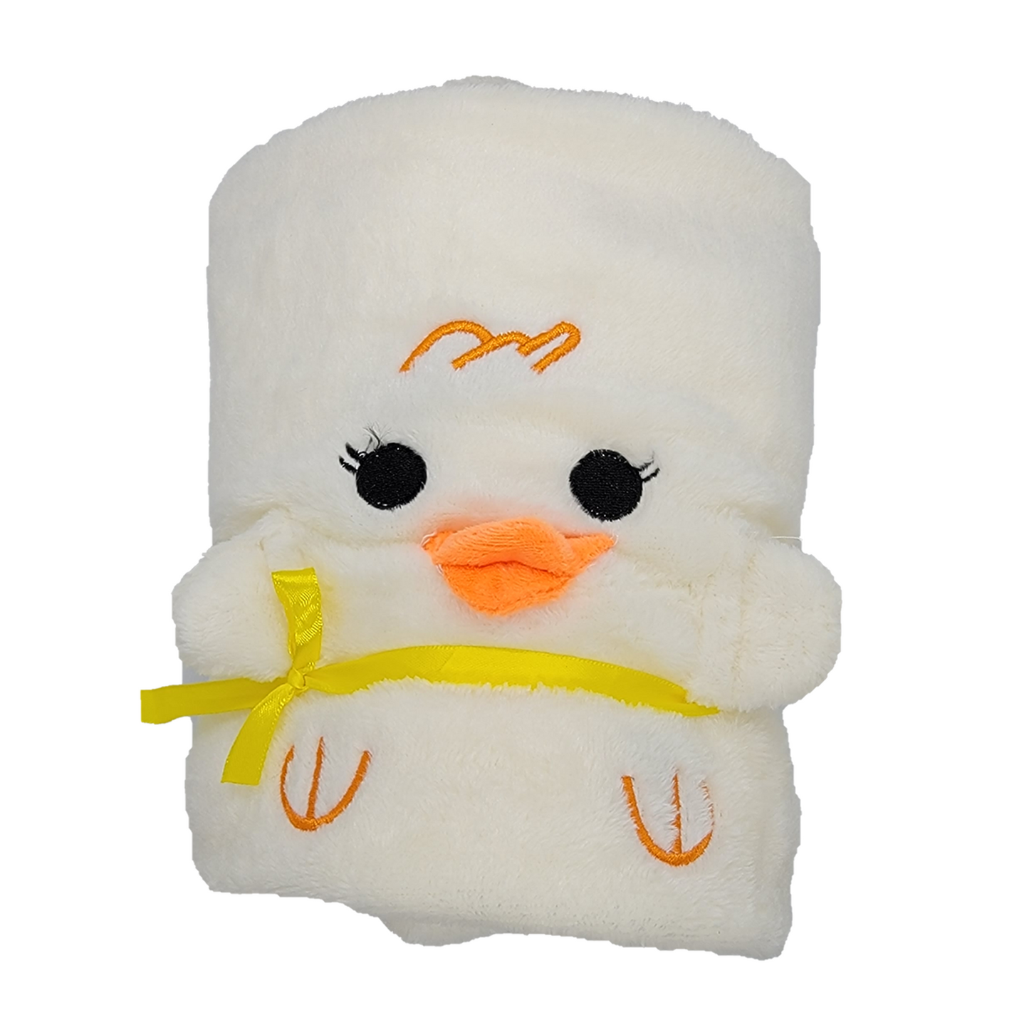 2-in-1 Soft Plush Blanket Cute Duck